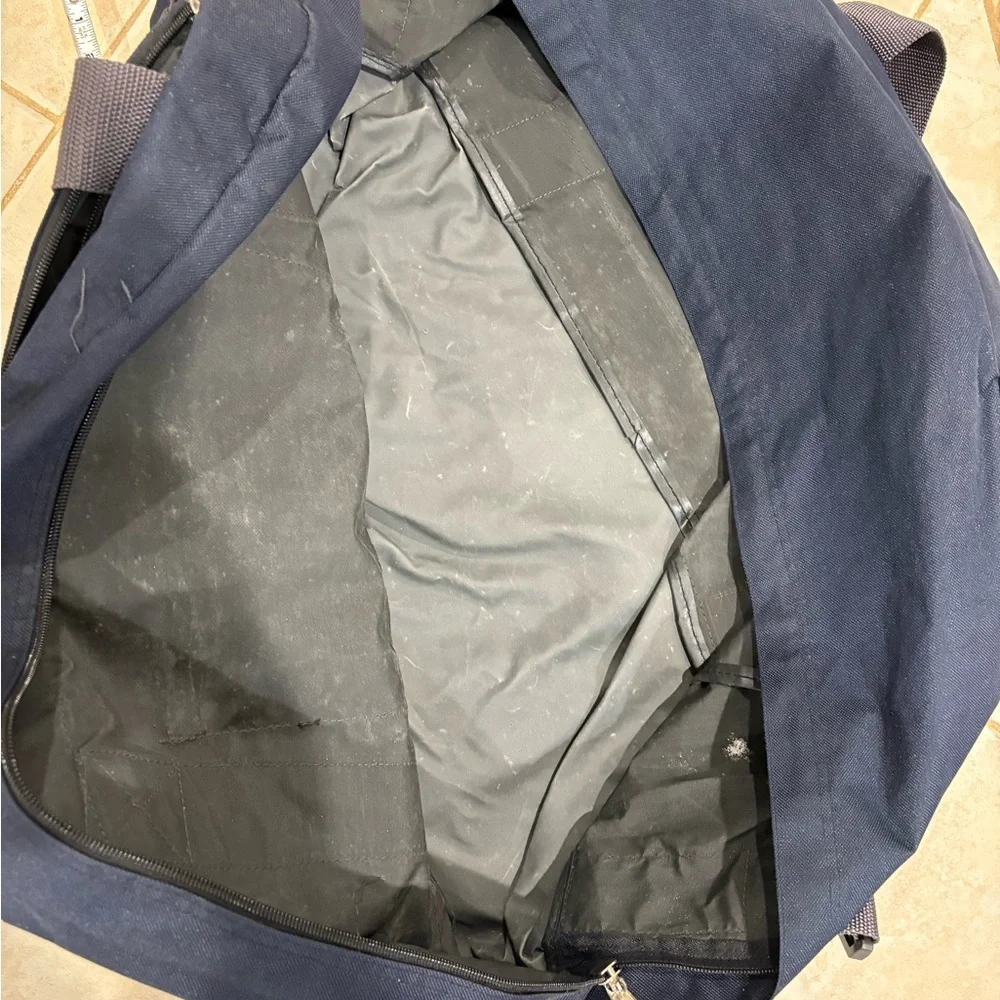Starter Logo Navy and Gray Men's duffle Bag